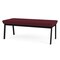 Lesro Newport 2 Seat Bench, 45 in W 21 in L 18.5 in H NP2001 - alternate 2